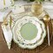 Kate Aspen Sage Green Party Decorations, Eucalyptus Floral Botanical Garden 62 Piece Party Tableware Set (16 Guests)- Perfect for Greenery Baby Shower & Bridal Showers